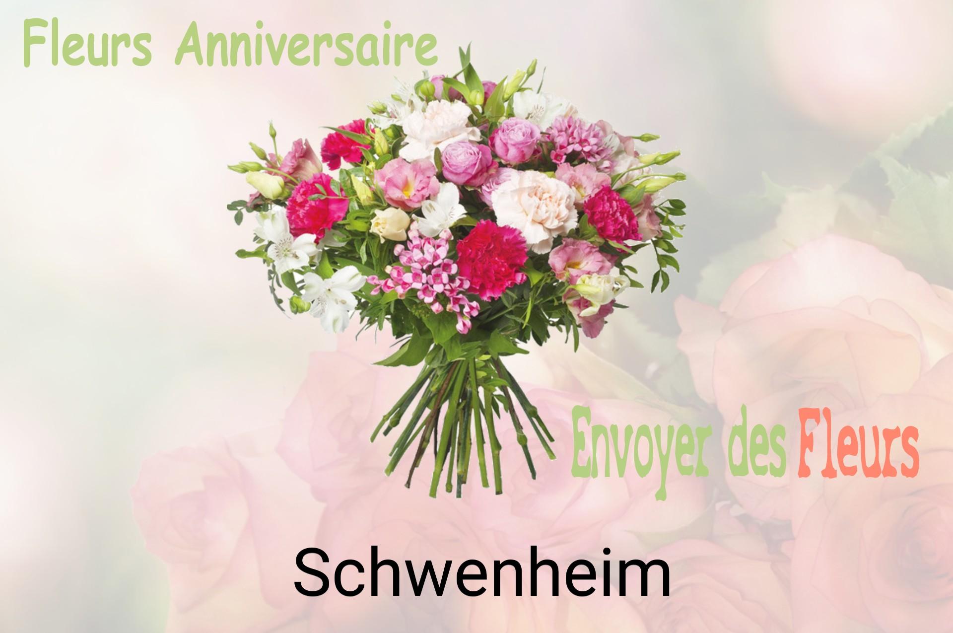 Bouquet de fleurs d’anniversaire livré à Schwenheim